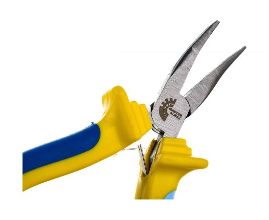 Плоскогубцы МастерАлмаз серия мини 135мм, с загнутыми губками 10506636 – изображение 5