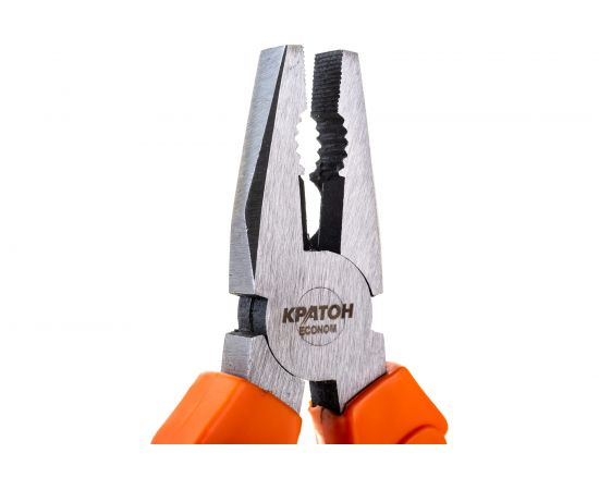 Универсальные пассатижи 150 мм Кратон Econom 2 12 12 001 – изображение 5