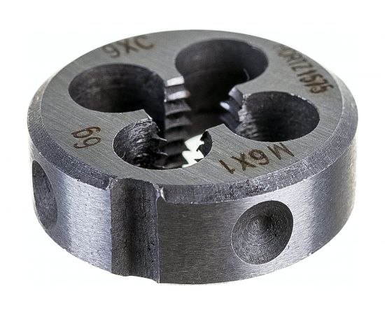 Плашка М 6 х1 9ХС HORTZ 203994 – изображение 5