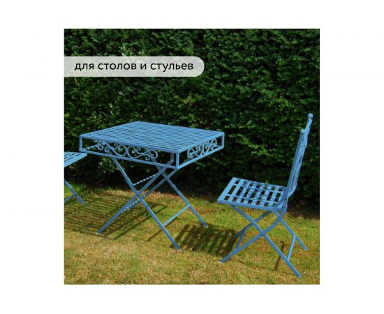 Грунт - эмаль по ржавчине Elcon 3 в 1 матовая, синяя, 0.8 кг 00-00462296 – изображение 6