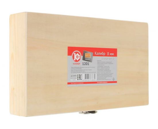 Набор фрез 1201 (12 шт; хвостовик 8 мм) по дереву Калибр 00000024854 – изображение 6