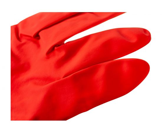 Хозяйственные латексные перчатки UNITRAUM красно-белые, р. L/9 UN-WJHDB6509 – изображение 6