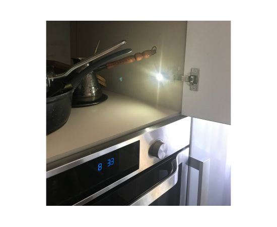 Светодиодная подсветка мебели Apeyron накладка на петлю SMD3528 12-169 – изображение 6