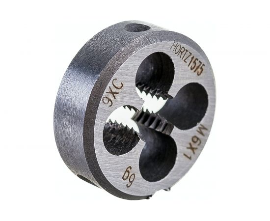Плашка М 6 х1 9ХС HORTZ 203994 – изображение 6