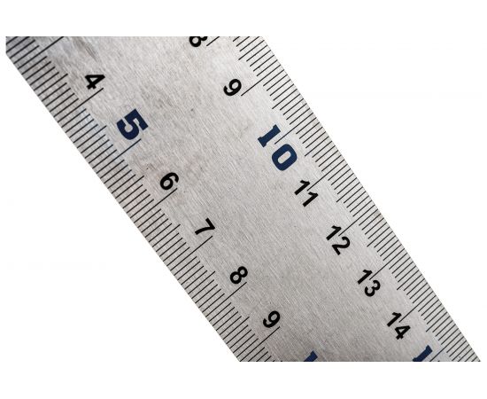 Столярный угольник 300мм, нерж.сталь, алюминиевое основание КОБАЛЬТ 243-608 – изображение 8