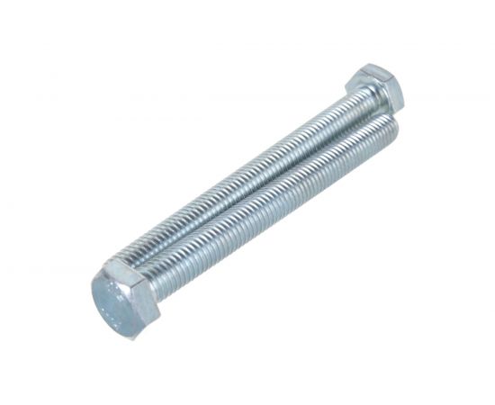Болт Стройметиз полная резьба DIN933 М10х100, класс прочности 5.8, цинк 10 шт. 3012178 