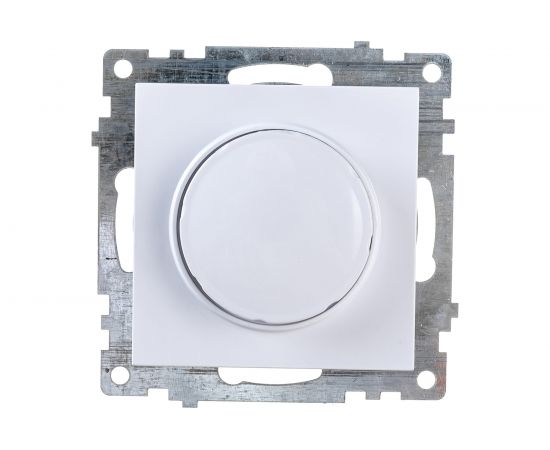 Диммирующий выключатель STEKKER механизм, GLS10-7106-01, 250V, 500W, серия Катрин, белый 39307 
