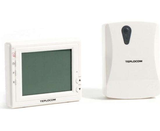 Термостат комнатный беспроводной Teplocom TS-Prog-2AA/3A-RF Бастион 915 