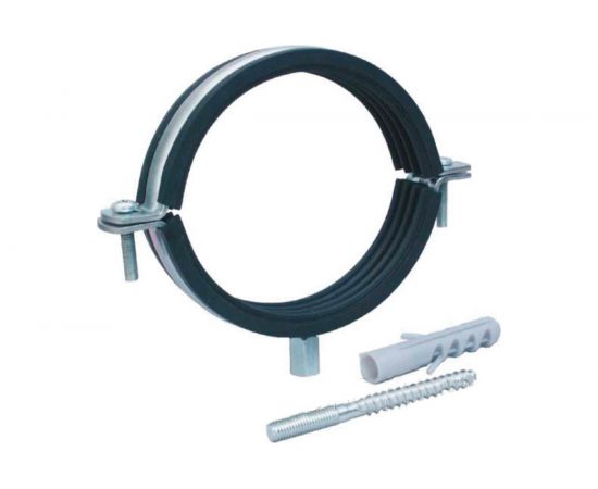 Сантехнический хомут РемоКолор шпилька + дюбель, 3/4, диаметр 25-30 мм 47-5-025 