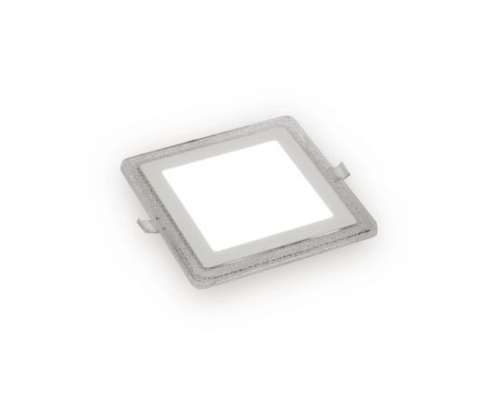 Светильник Gauss Bubbles Квадратный 12+4W, LED 3000K, 1200лм,192x192мм, диам.160 1/20 BL324 