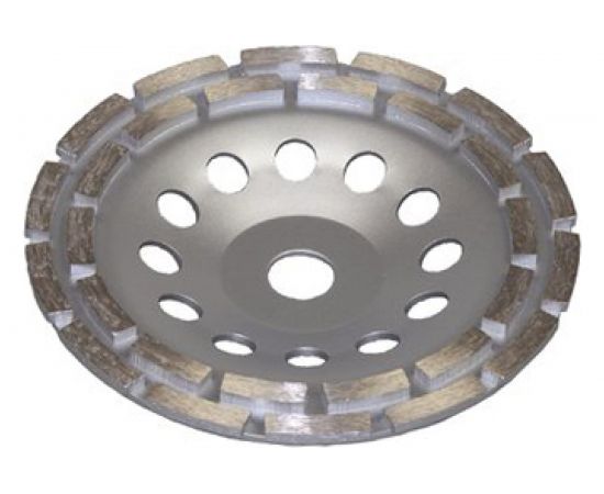 Чашка алмазная сегментная двухрядная 125 мм EКТО DC-002-125 