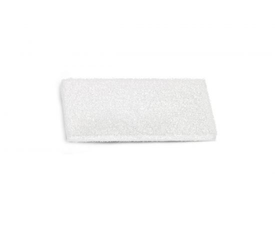 Губка низкой степени абразивности TTS белая, 25х12х2 см 00008710 
