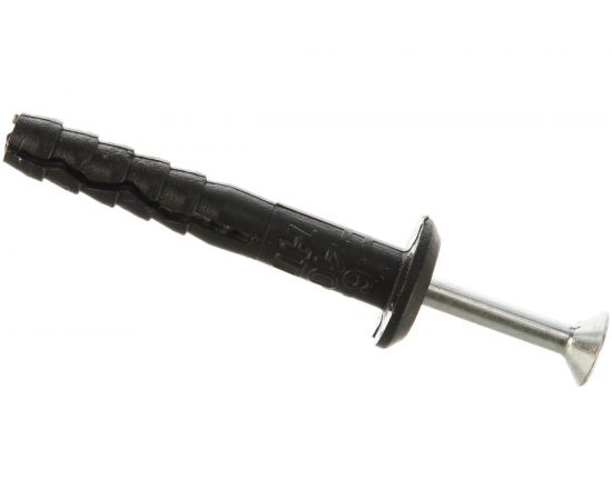 Дюбель-гвоздь INTERFIX 6 К40, грибовидный борт, быстрый монтаж ПП, 200 шт 25997 