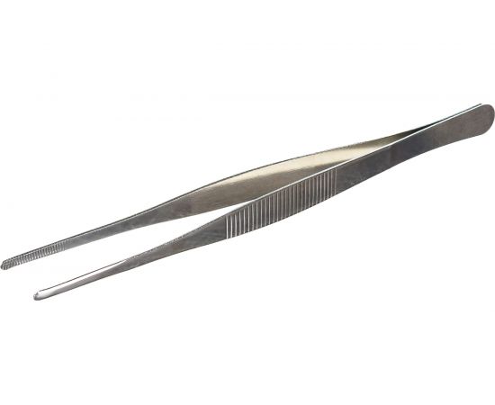 Пинцет 200мм (прямой, рифленый, блистер) REXANT 12-0368 