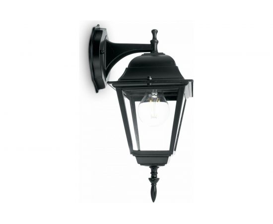 Светильник FERON НБУ-60w вниз, Е27, IP44, черный 11016 