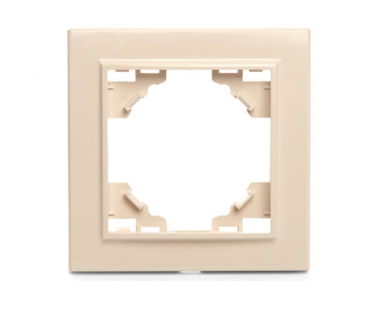 1-местная рамка STEKKER PFR00-9001-02, серия Эрна, слоновая кость 39624 