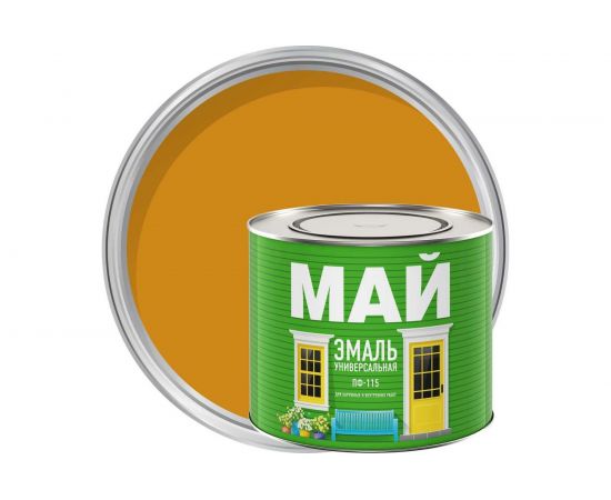 Эмаль МАЙ ПФ-115, желтая 1,9кг 205335 