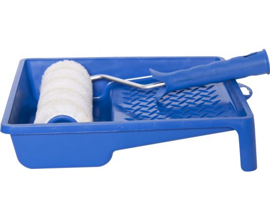 Набор KORVUS валик в сборе, полиэстер, 180 мм, ванночка 0702009 Лк-00005172 