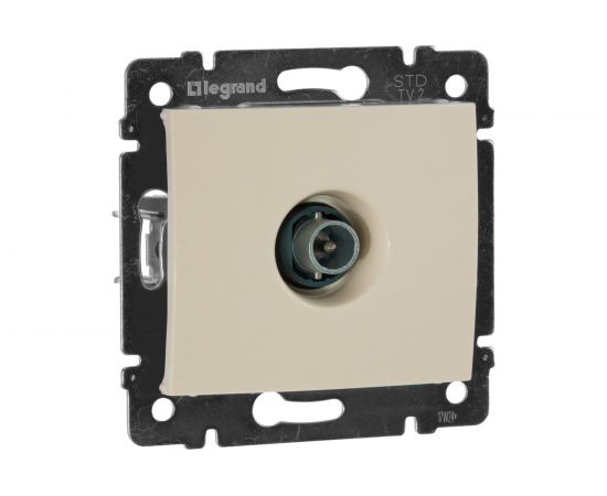 Механизм розетки TV Legrand СП Valena оконечная 10 дБ слоновая кость 774330 – изображение 2