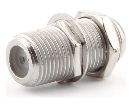 Соединитель Cablexpert F мама / F мама с гайкой и шайбой, блистер APL-FF-01 – изображение 2