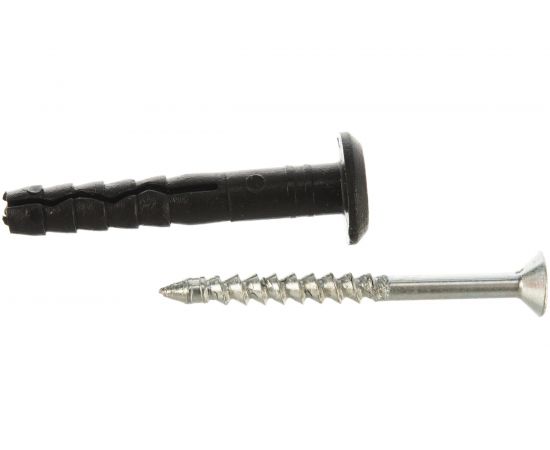 Дюбель-гвоздь INTERFIX 6 К40, грибовидный борт, быстрый монтаж ПП, 200 шт 25997 – изображение 2