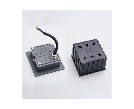 Светодиодный встраиваемый светильник FERON, 3W, 4000K, IP65, LN013, серый 41175 – изображение 2