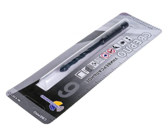 Сверло универсальное 6 мм TRIO-DIAMOND 430106 – изображение 2
