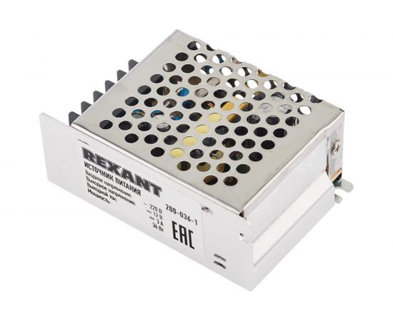 Блок питания REXANT 12 В 36 Вт 3 А открытый, под винт 200-036-1 – изображение 2