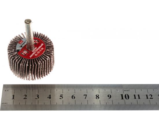 Круг лепестковый (40x20x6 мм; P 80) для дрели MATRIX 74167 – изображение 2