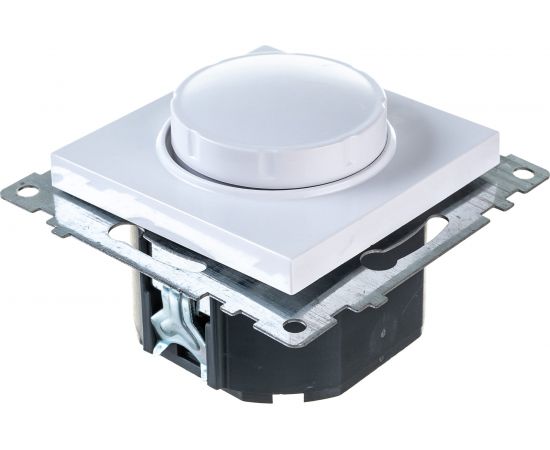 Диммирующий выключатель STEKKER механизм, GLS10-7106-01, 250V, 500W, серия Катрин, белый 39307 – изображение 2