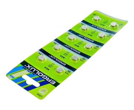 Батарейка для часов Ergolux AG 4 BL-10 AG4-BP10, LR66/LR626/177/377 14315 – изображение 3