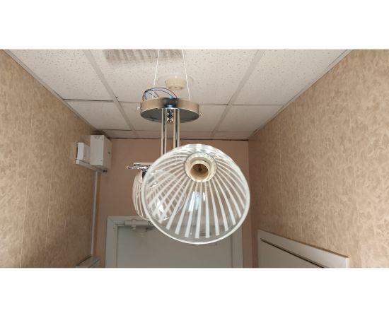 Люстра JUPITER LIGHTING хром-2х60W E27 230V, 25 см-49 см-16 см MО 83-1156/2 – изображение 3