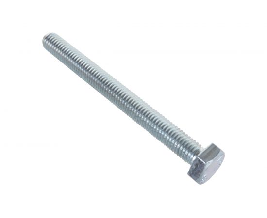 Болт Стройметиз полная резьба DIN933 М10х100, класс прочности 5.8, цинк 10 шт. 3012178 – изображение 3