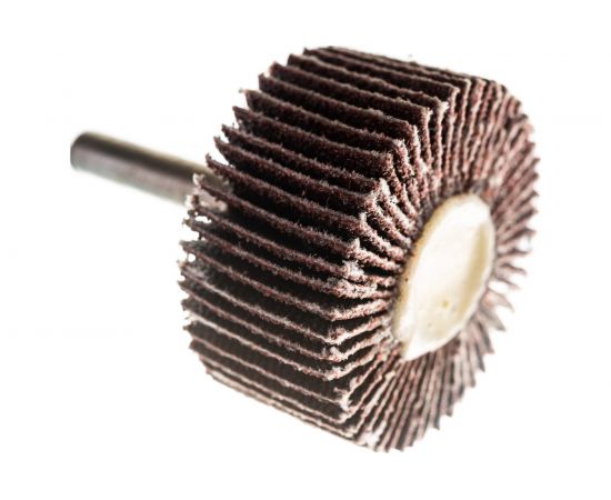 Круг лепестковый (40x20x6 мм; P 80) для дрели MATRIX 74167 – изображение 4