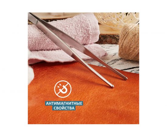 Пинцет 200мм (прямой, рифленый, блистер) REXANT 12-0368 – изображение 4