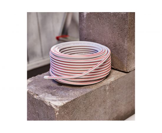 Коаксиальный кабель PROconnect SAT 50M, 75 Ом, CCS/Al/Al, 75%, бухта 20 м, белый 01-2401-2-20 – изображение 4