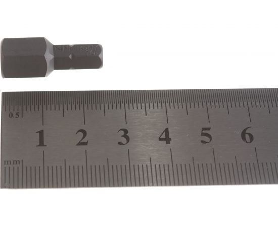 Вставка торцевая 1/4", HEX, 10 мм, 25 мм KING TONY 102510H – изображение 5