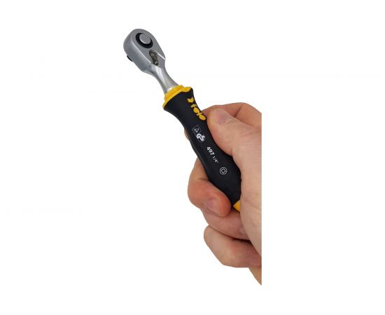 Трещотка Felo Ergonic 1/4" 72 зуба в блистере 49763541 – изображение 6