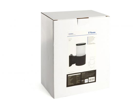 Садово-парковый светильник FERON серии Сиэтл, DH0904 230V без лампы E27, 175х108х220 черный 11656 – изображение 7