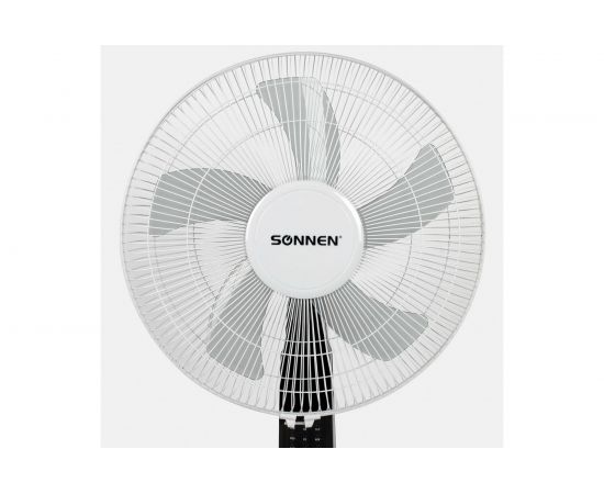 Напольный вентилятор SONNEN 3 режима, пульт ДУ, TF-45W-40-520, d=40 см, 45 Вт, белый, 454788 – изображение 9