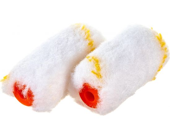 Мини-валик ZOLDER полиамид, 60 мм, под ручку, 6 мм, ядро 15 мм, ворс 12 мм, 2 шт Z-604pd 