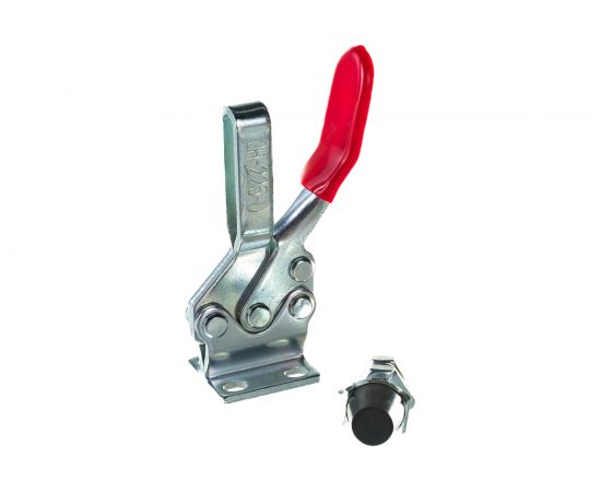 Механический зажим с горизонтальной ручкой, усилие 227кг Goodhand GH-225-D 