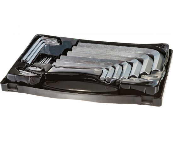 Набор Г-образных ключей AV Steel HEX 2-22мм 19 предм. AV-361119 