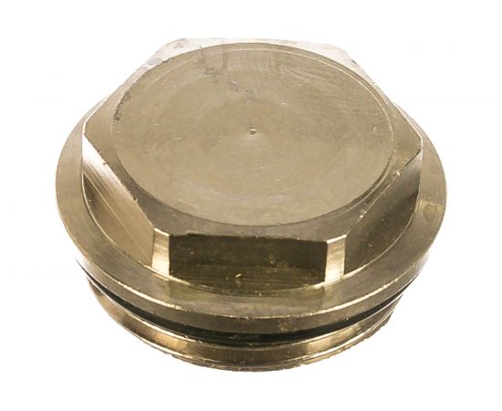 Заглушка с прокладкой (наружная резьба 3/4) для радиаторов Monolit Rifar:176 