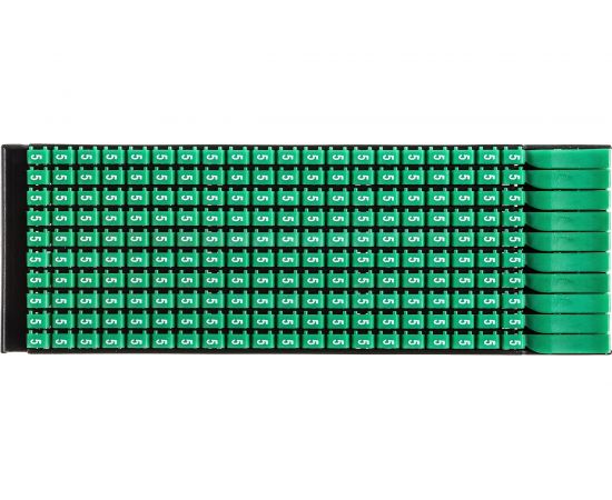 Маркер для кабеля DKC 1.5-2.5мм, символ ""5"", упаковка 200 штук MKF5S2 