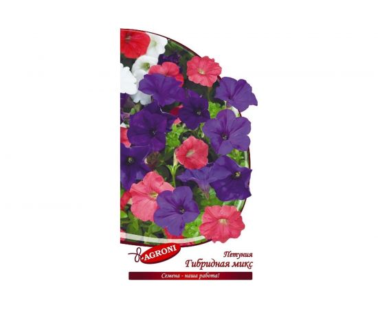 Семена Агрони Петуния ГИБРИДНАЯ МИКС 3172 