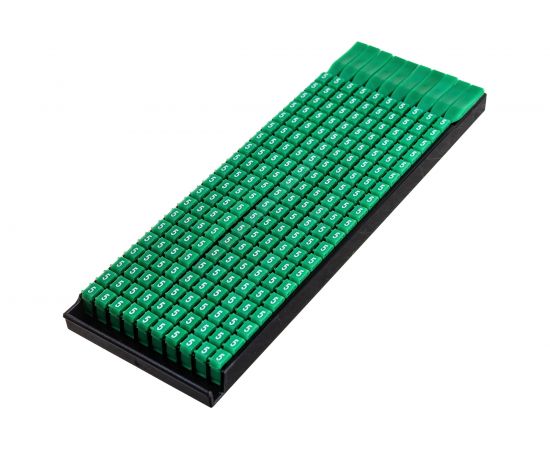 Маркер для кабеля DKC 1.5-2.5мм, символ ""5"", упаковка 200 штук MKF5S2 – изображение 2