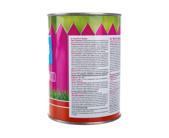 Эмаль Ленинградские краски Фазенда ПФ-115 серая 0,9 кг 24302 – изображение 2