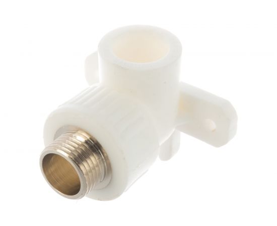 Угольник PPR LAMMIN с креплением, НР, 20х1/2"" Lm31054020015 – изображение 2