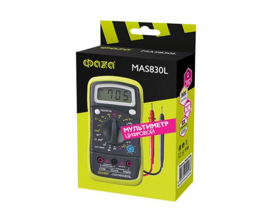 Цифровой мультиметр ФАZА MAS830L 5000490 – изображение 2